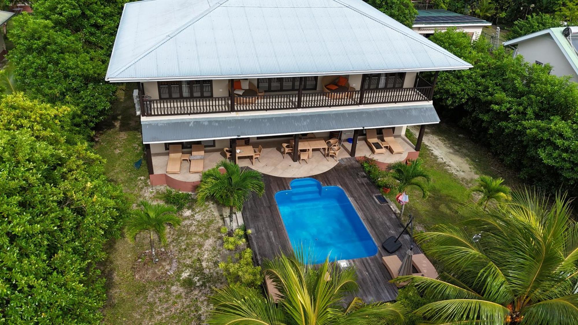 Surf Tropical Villa Seascape Île au Cerf Extérieur photo